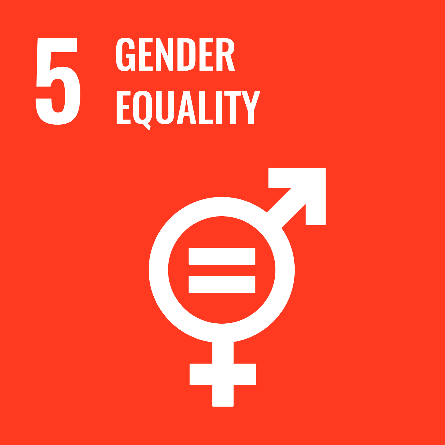 Logo of SDG 5