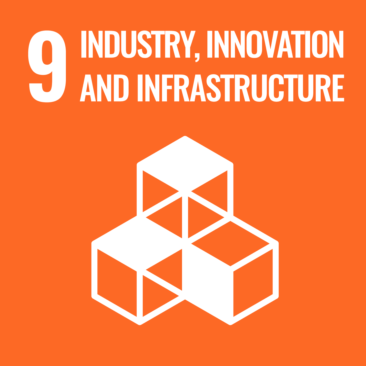 Logo of SDG 9