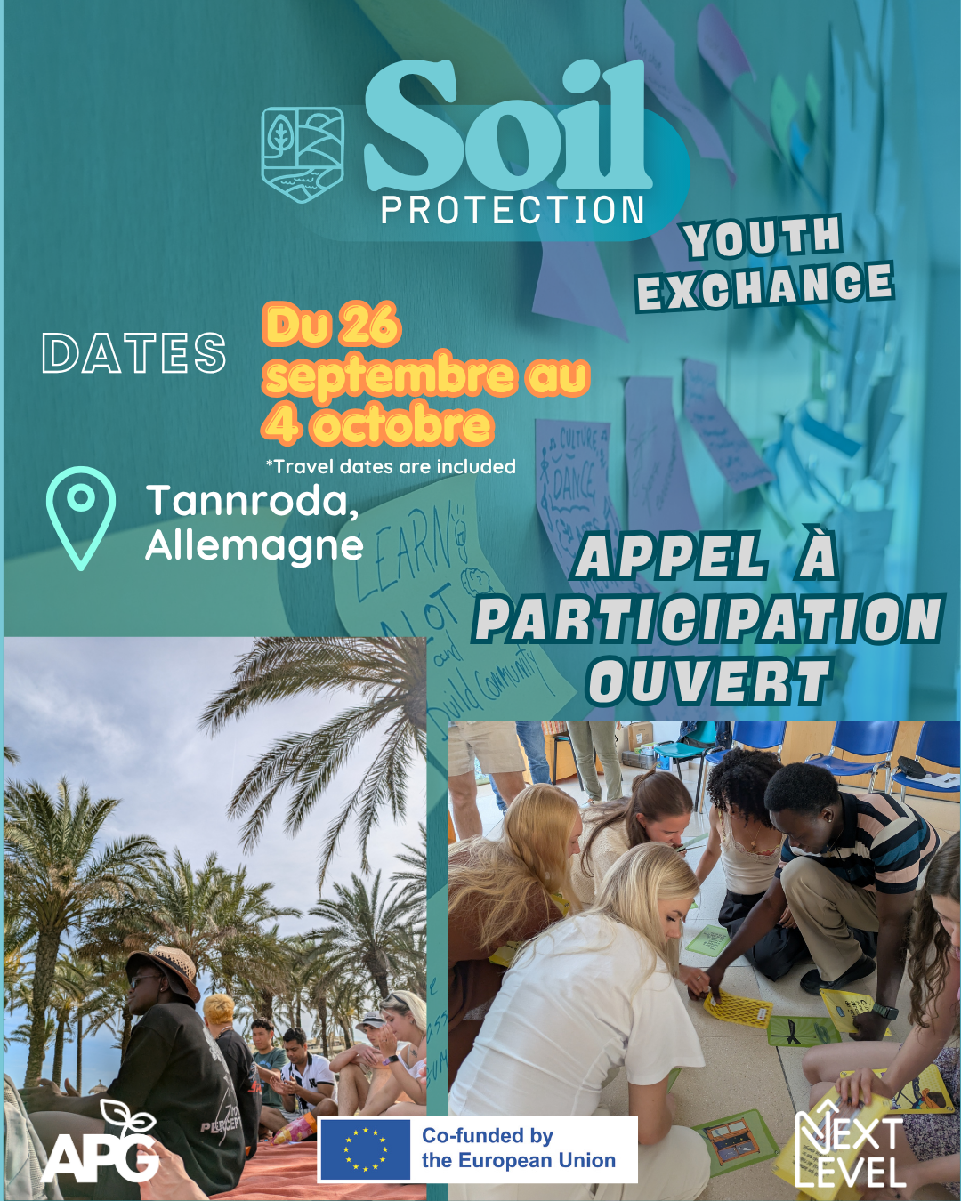 Affiche de la deuxième rencontre internationale Soil Protection